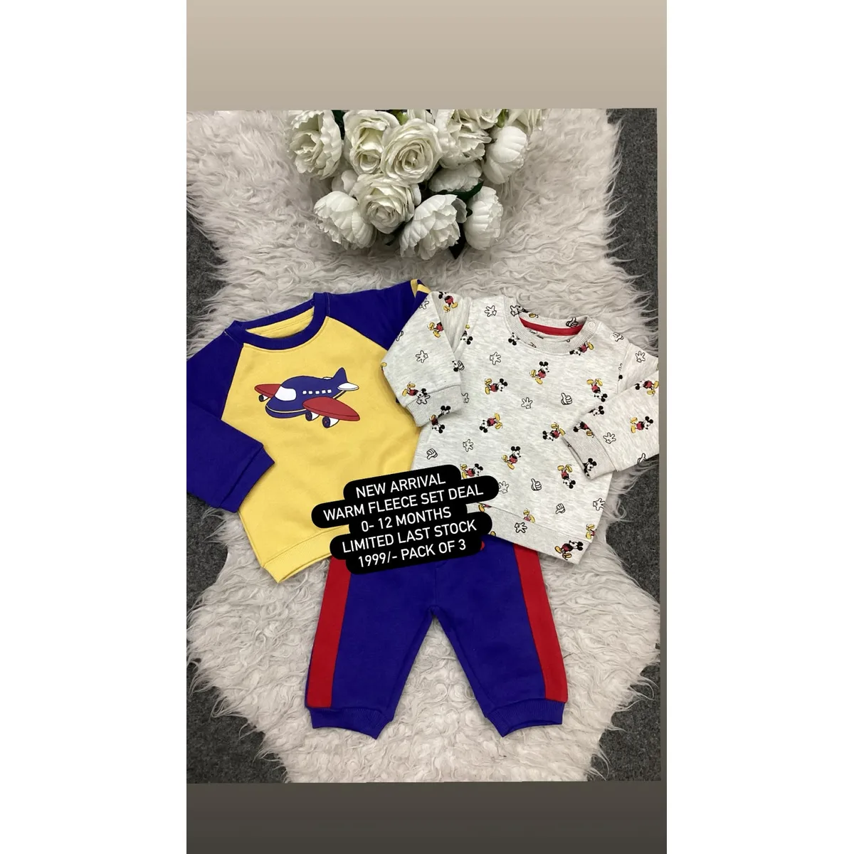 Kids Affordable Collection 2026: Kids Warm Winter – Neutral – 0-3M to 9-12M #019