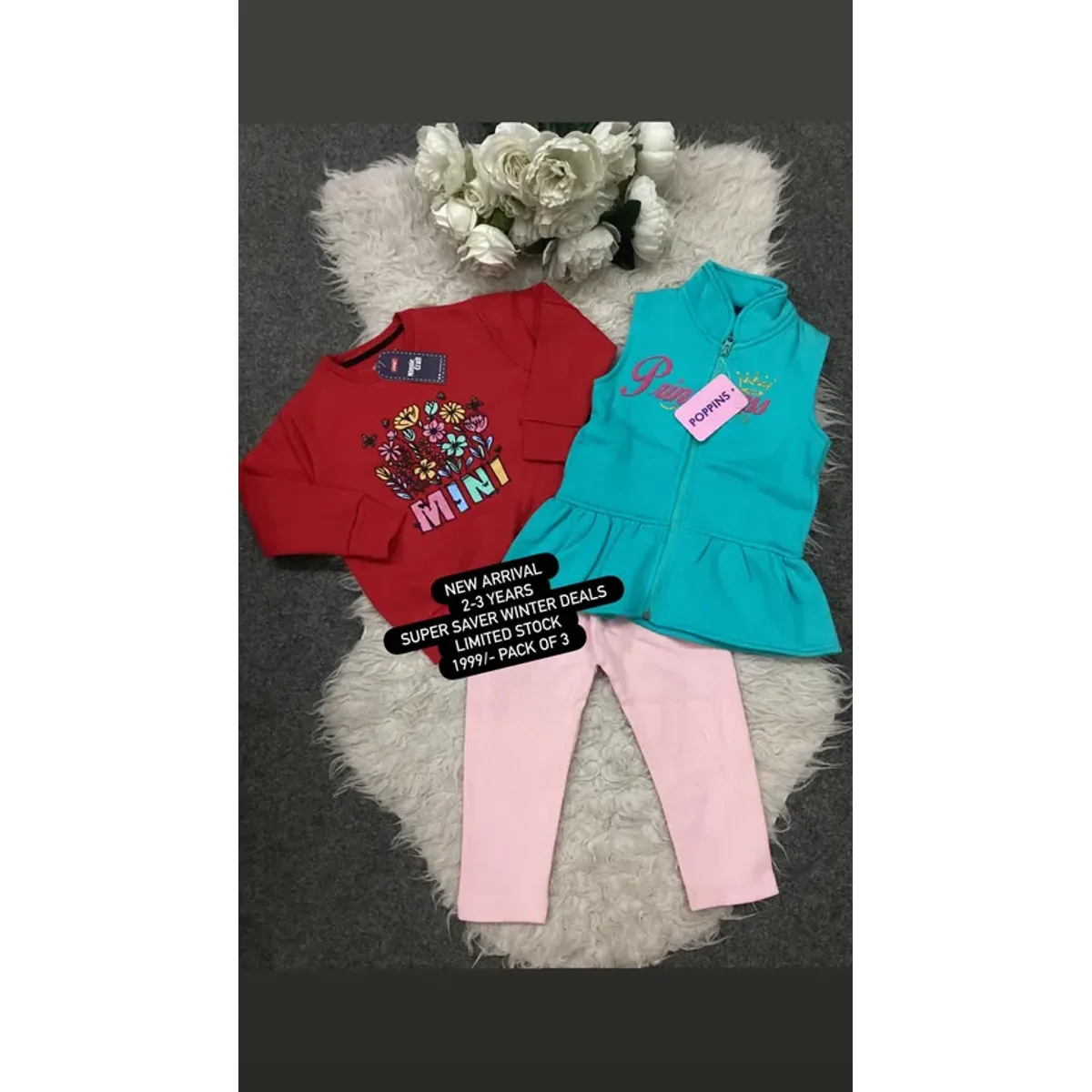 Kids Affordable Collection 2026: Kids Boys Warm Winter – Girls – 2-3 Year #023