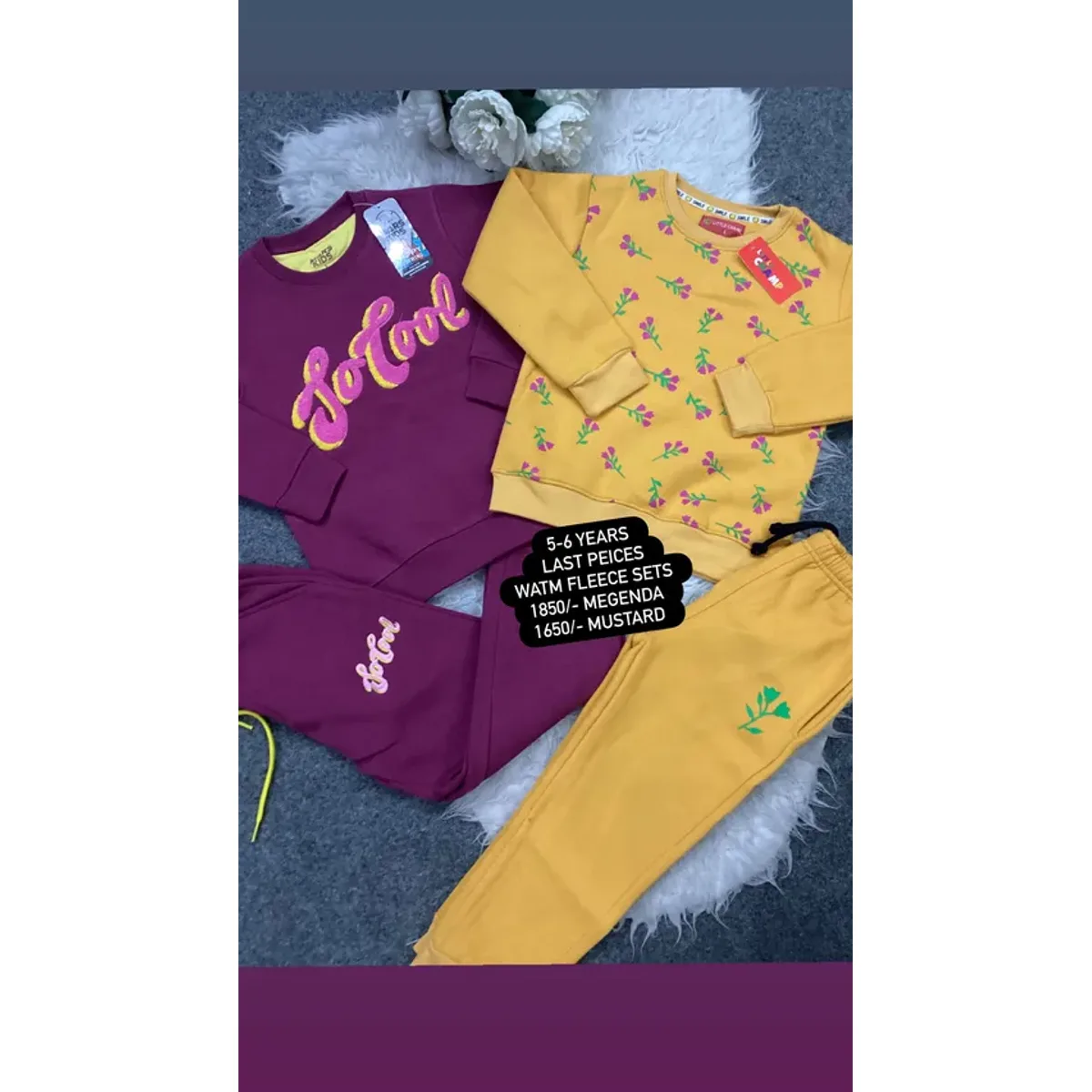 Kids Affordable Collection 2026: Kids Boys Warm Winter – Girls – 5-6 Year #027