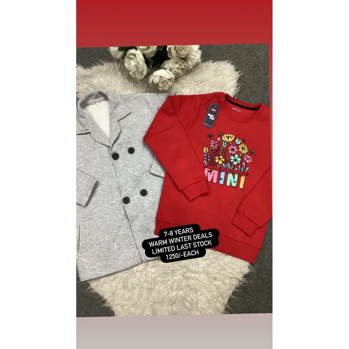 Kids Affordable Collection 2026: Kids Boys Warm Winter – Girls – 7-8 Year #003